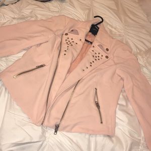 PINK CARDIGAN BLAZER